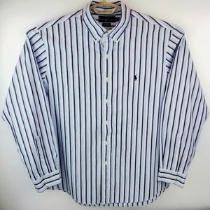 Ralph Lauren Blue Label Oxford Shirt Size 17.5